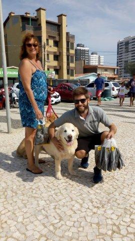 pets e família no litoral gaúcho