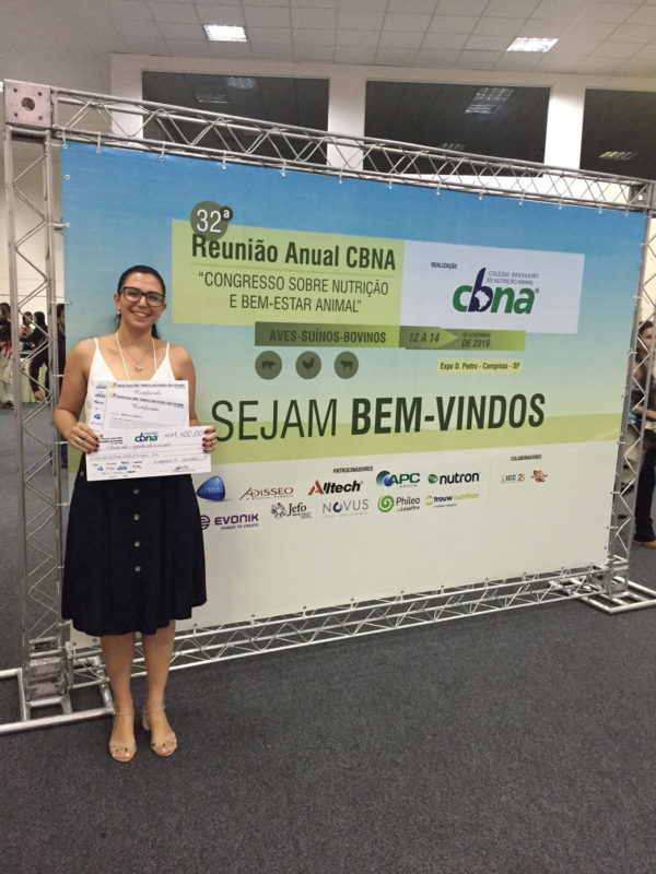 Premio CBNA ICC nutrição animal