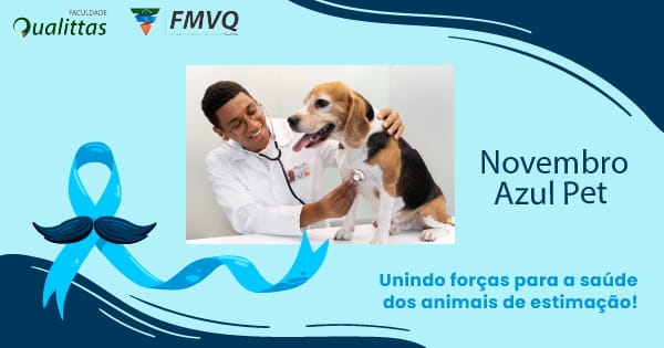 Novembro Azul Pet - O câncer de próstata é um tema de grande importância, tanto para os seres humanos como para os animais de estimação. Por isso, a campanha Novembro Azul tem...